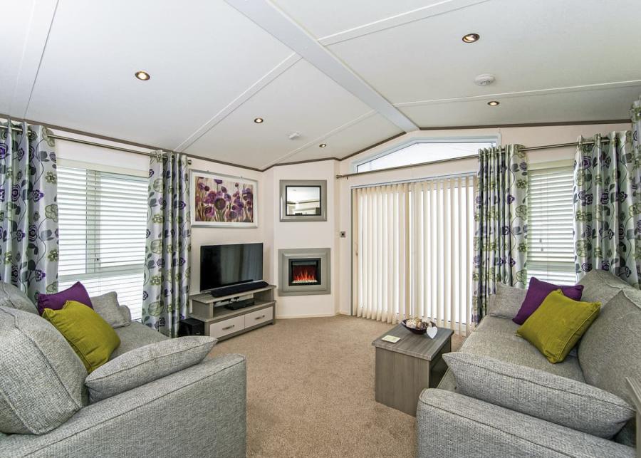 open plan living at mouswald lodge holiday park  