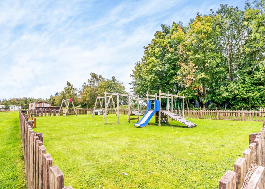 play park at nethercraig holiday park in blairgowrie