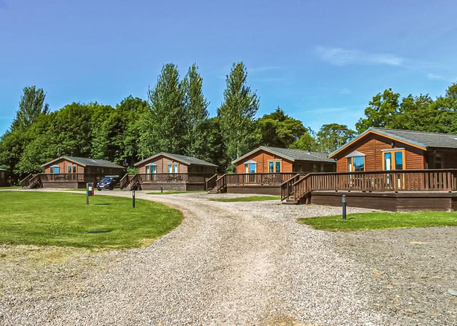 lodges at nethercraig holiday park in blairgowrie