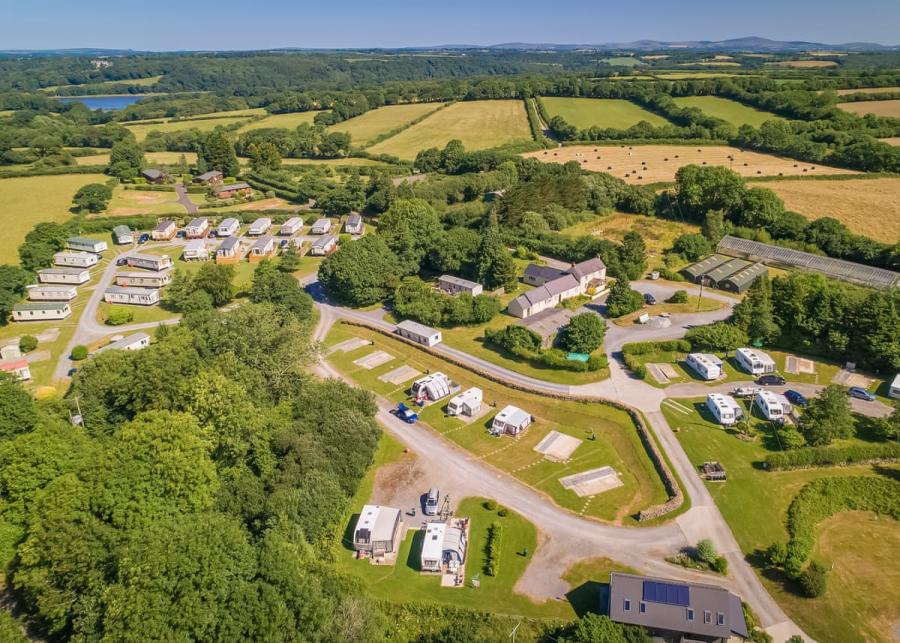 caravan holidays at new park landshipping holiday park in narberth
