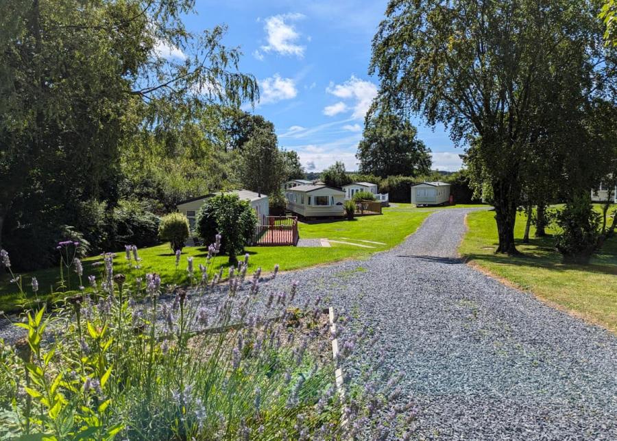 park setting at new park landshipping holiday park in narberth