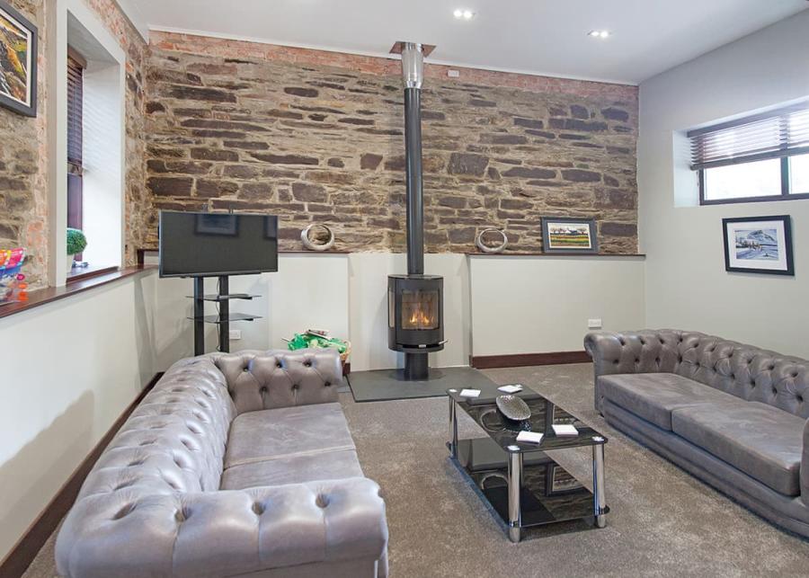 living area at ogwen bank caravan and lodge park near bangor