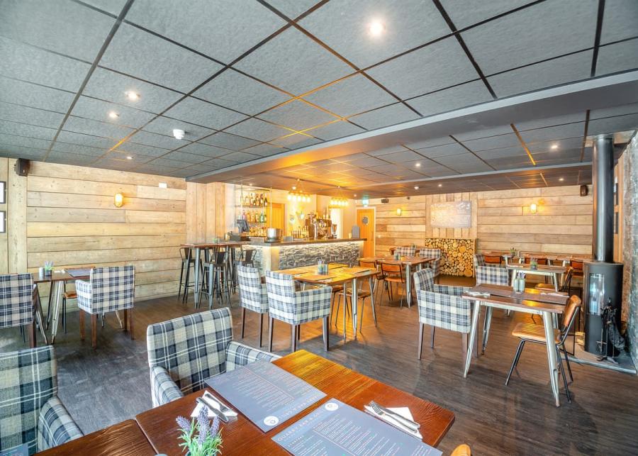 restaurant at ogwen bank caravan and lodge park near bangor