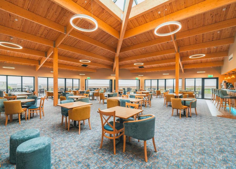 bar and restaunrant at queensberry bay holiday park annan, dumfries and galloway