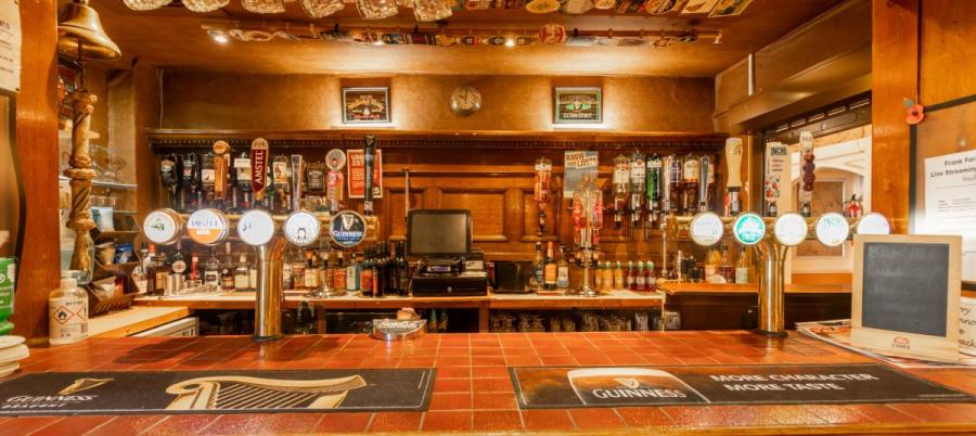 the bar at Rawcliffe Hall Holiday Park