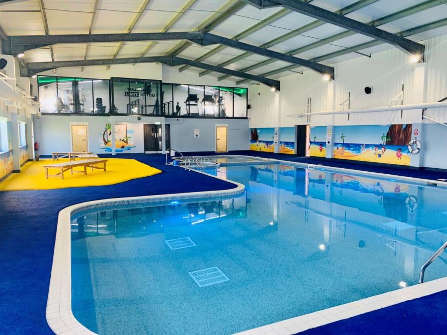 Riverside Holiday Park large indoor swimming pool
