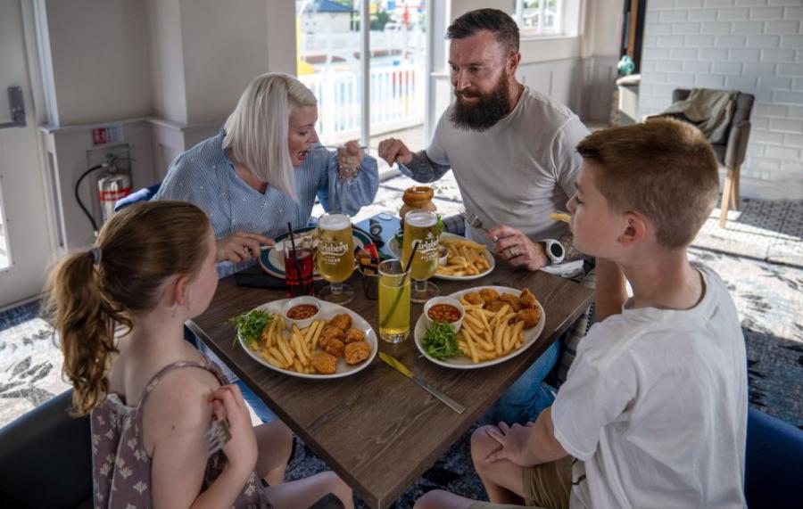 self catering family holidays at Riverside Holiday Park