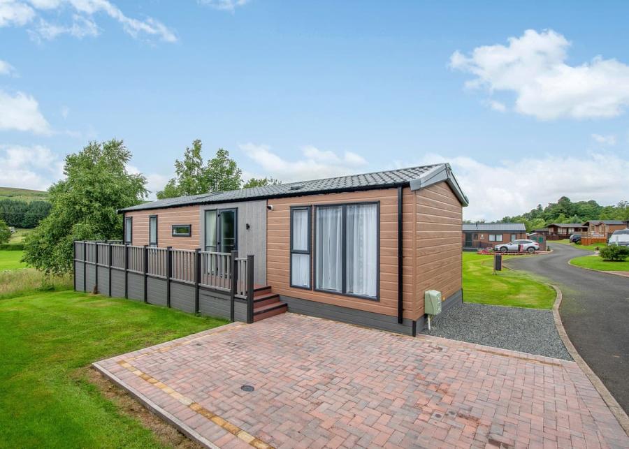 lodge holidays at riverview holiday park near the scottish borders