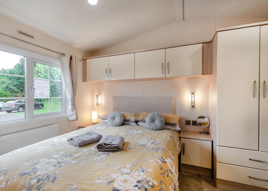 lodges at riverview holiday park in newcastleton