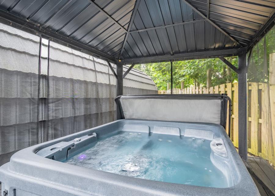 private hot tubs at riverview holiday park in newcastleton