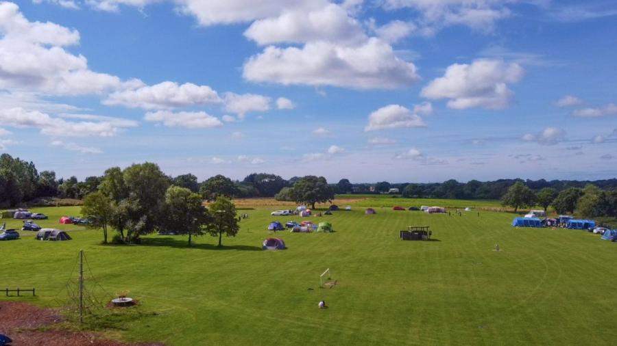 wide open spaces for camping at Royal Umpire Holiday Park