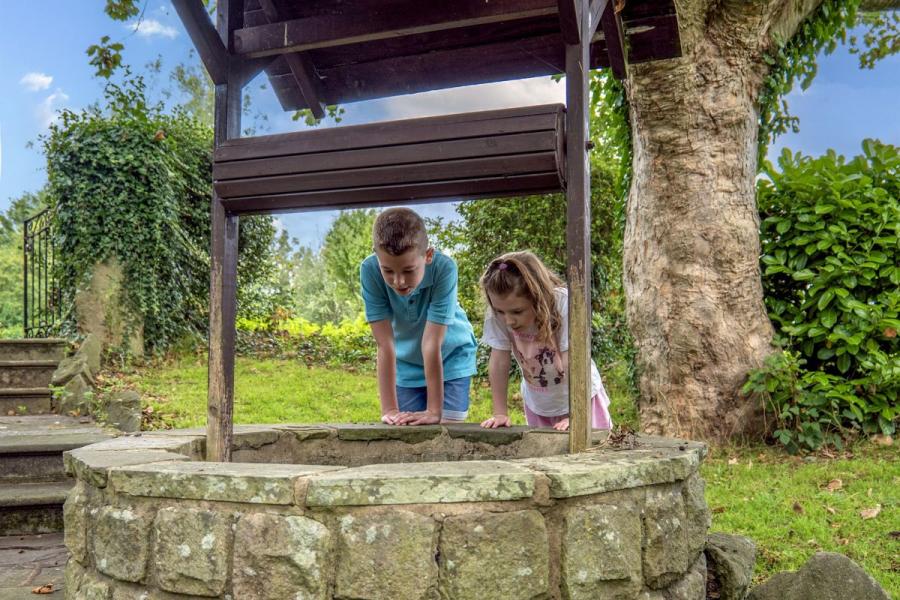 the wishing well at Royal Umpire Holiday Park