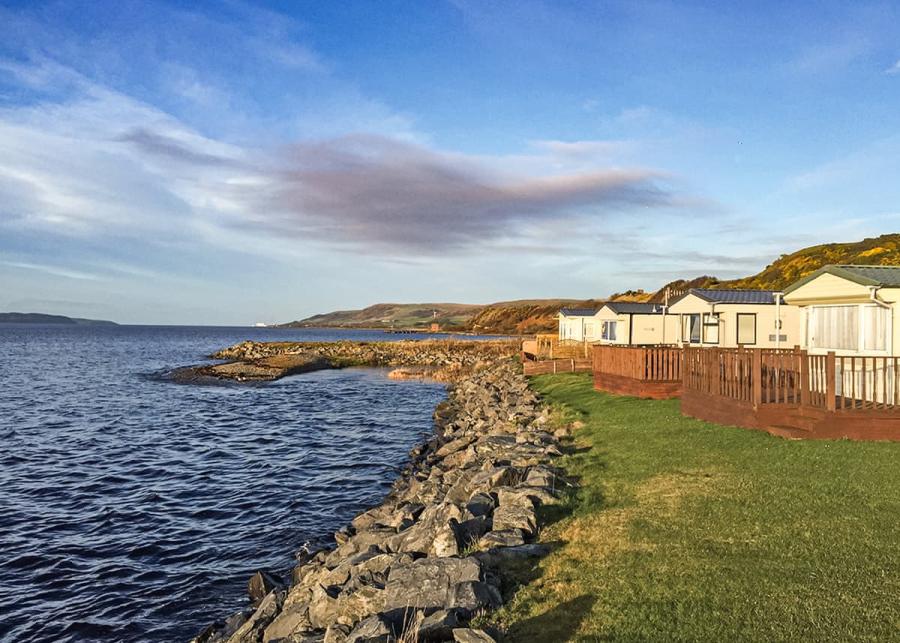 ryan bay holiday park in stranraer