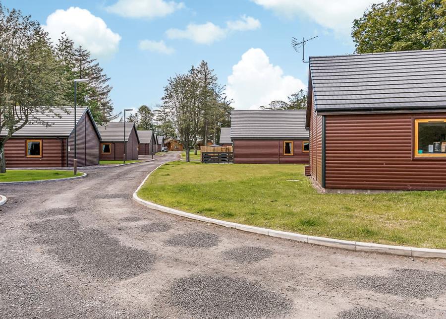 lodge breaks at st andrews forest lodges in kincaple, fife