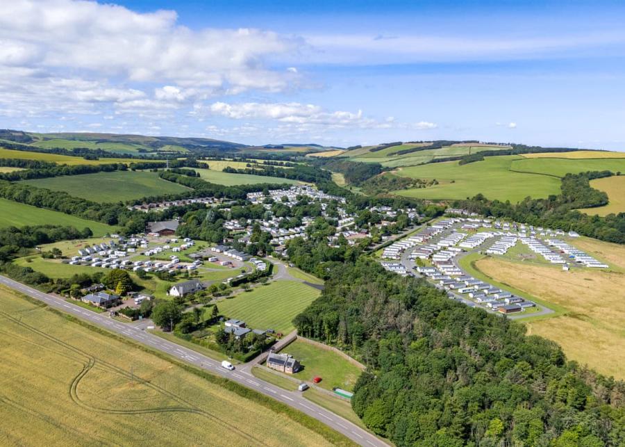 thurston manor holiday park in east lothian