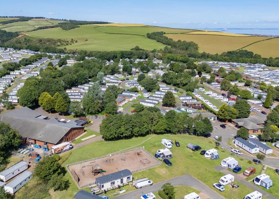 thurston manor holiday park in east lothian near dunbar
