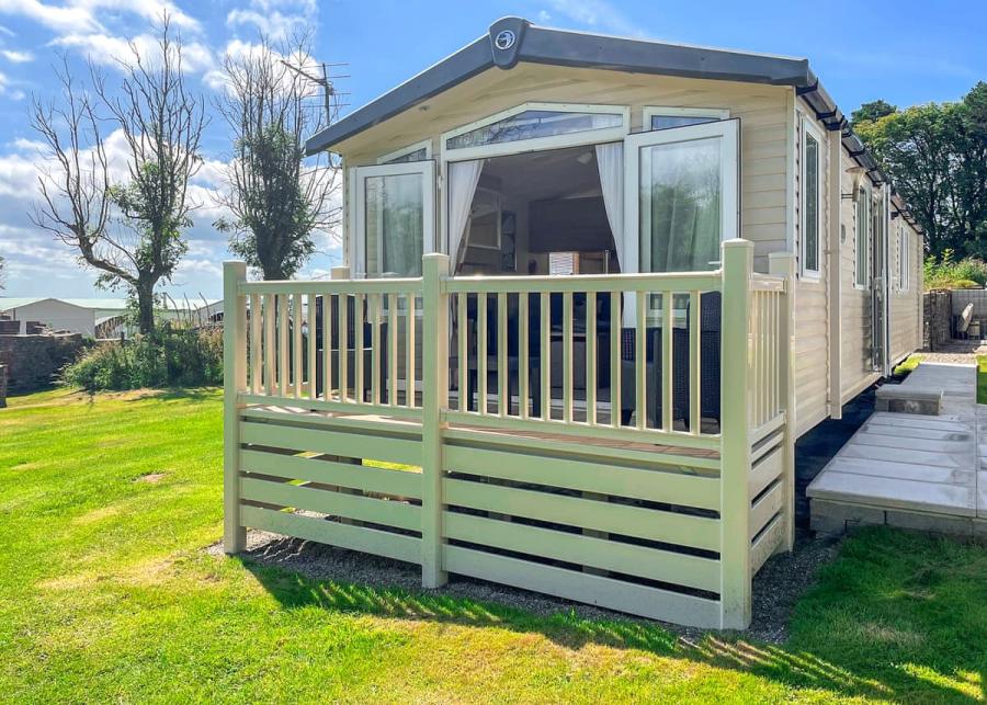caravan at trefach country club and holiday park in pembrokeshire