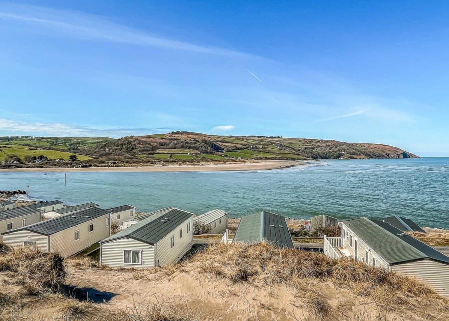 sea views at waters edge leisure park in cardigan