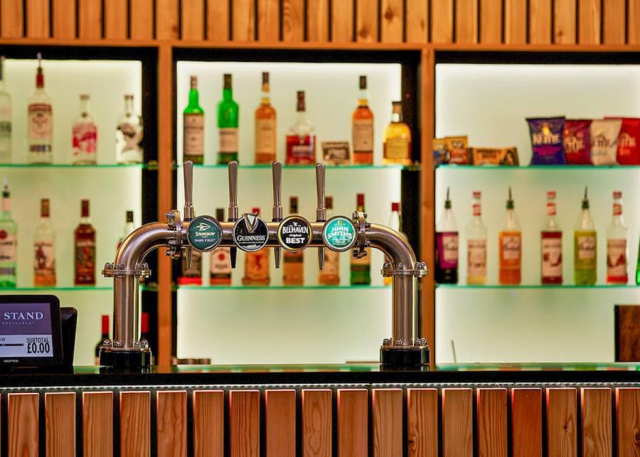 bar at westlands country park in dumfries and galloway
