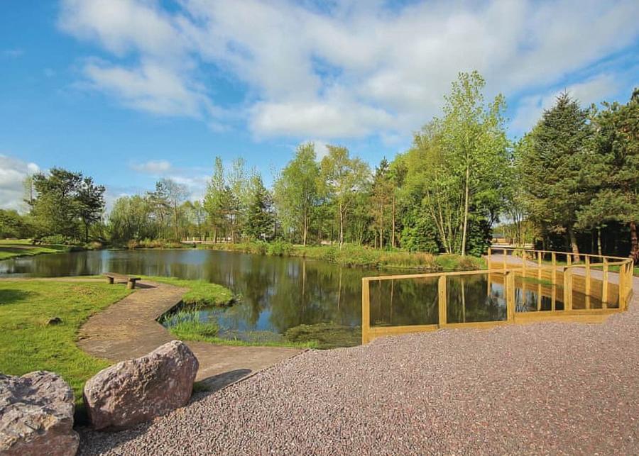 fishing at westlands country park in annan