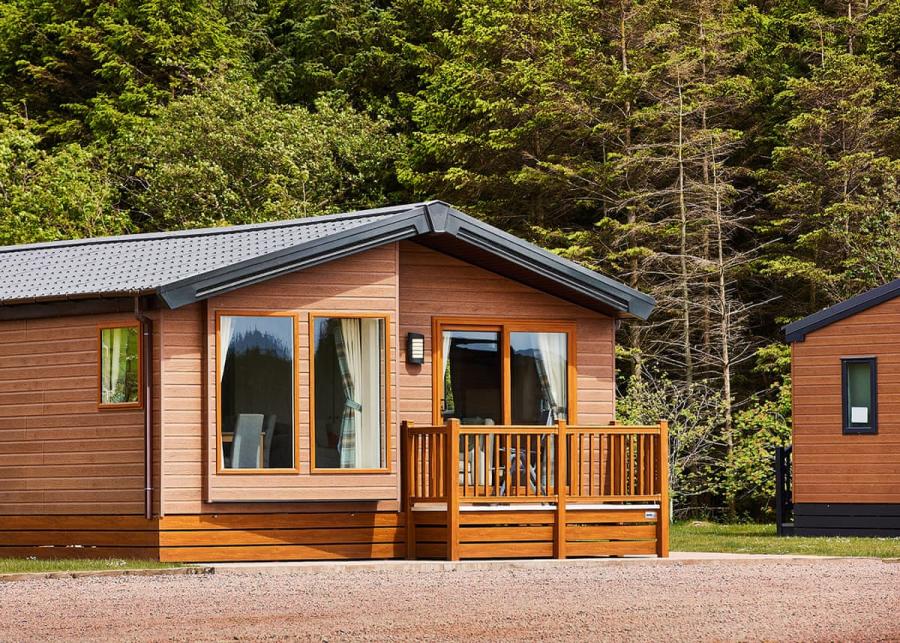 lodges at westlands country park in dumfries and galloway