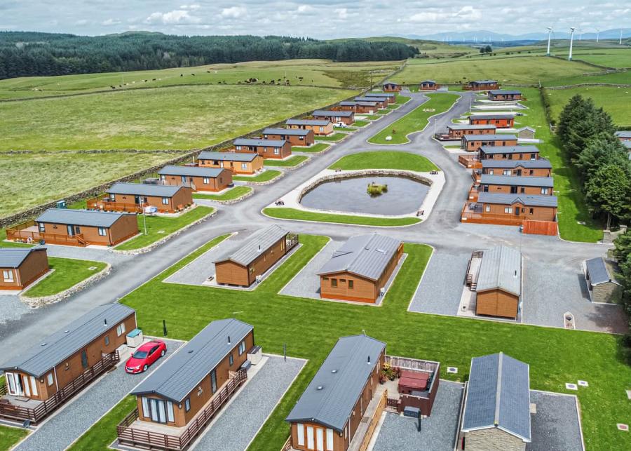lodges at whitecairn holiday park