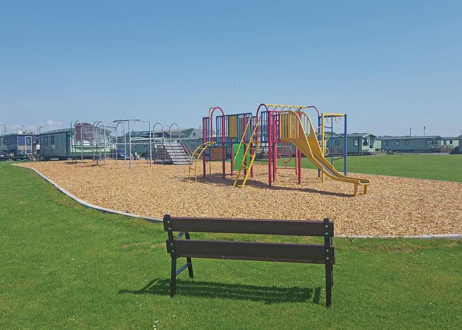 play area at whitecairn holiday park