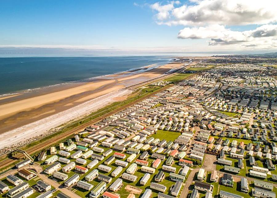 beach side caravans at whitehouse holiday park in towyn
