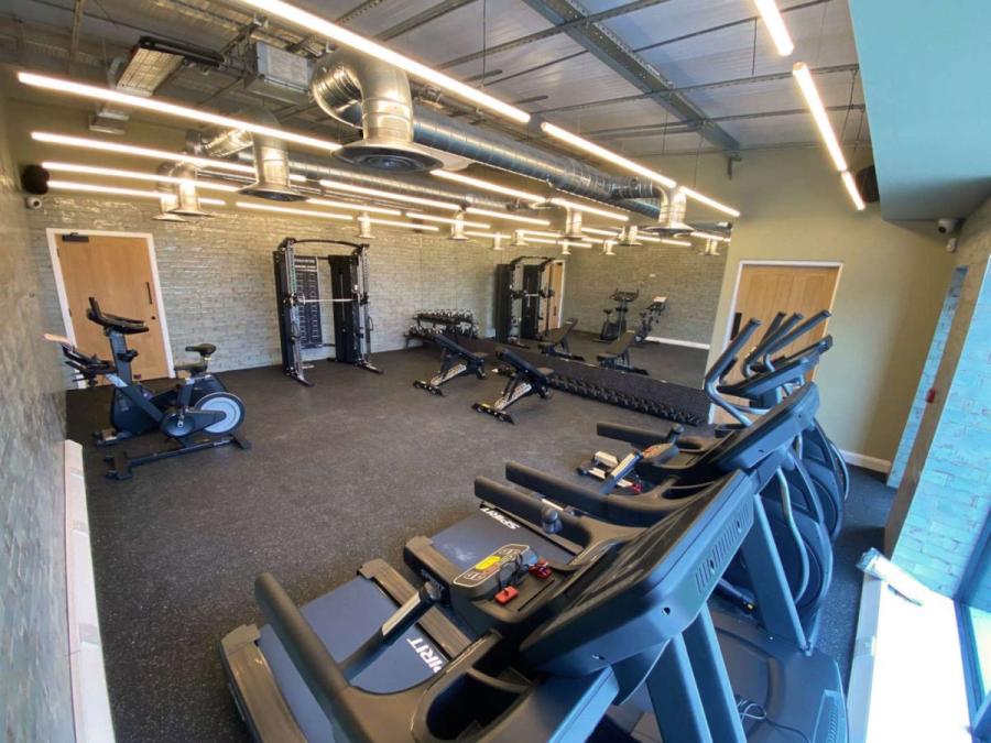 the gym at Wild Rose Holiday Park