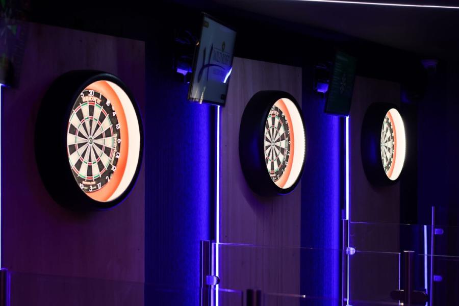 darts on holiday at Wild Rose Holiday Park