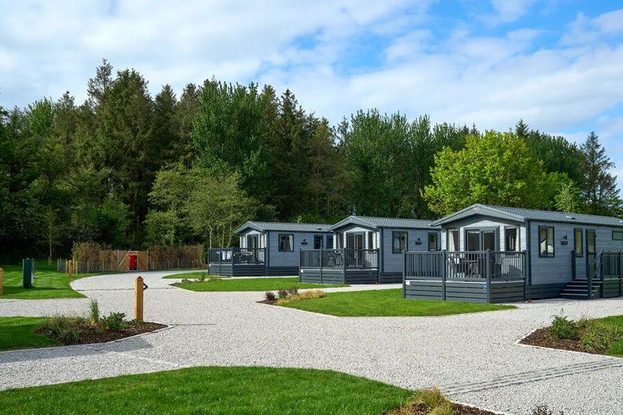 lodge around Cornish Meadows Holiday Park for hire