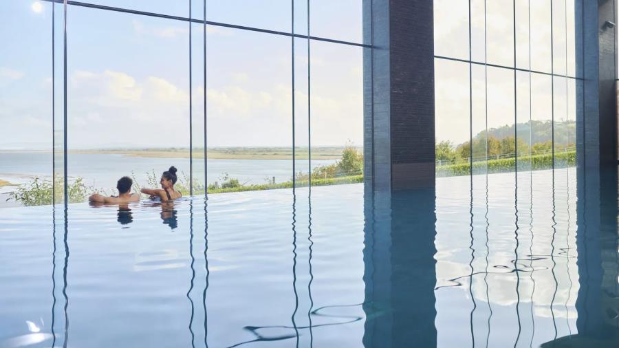 Dylan Coastal Resort swimming pool with views