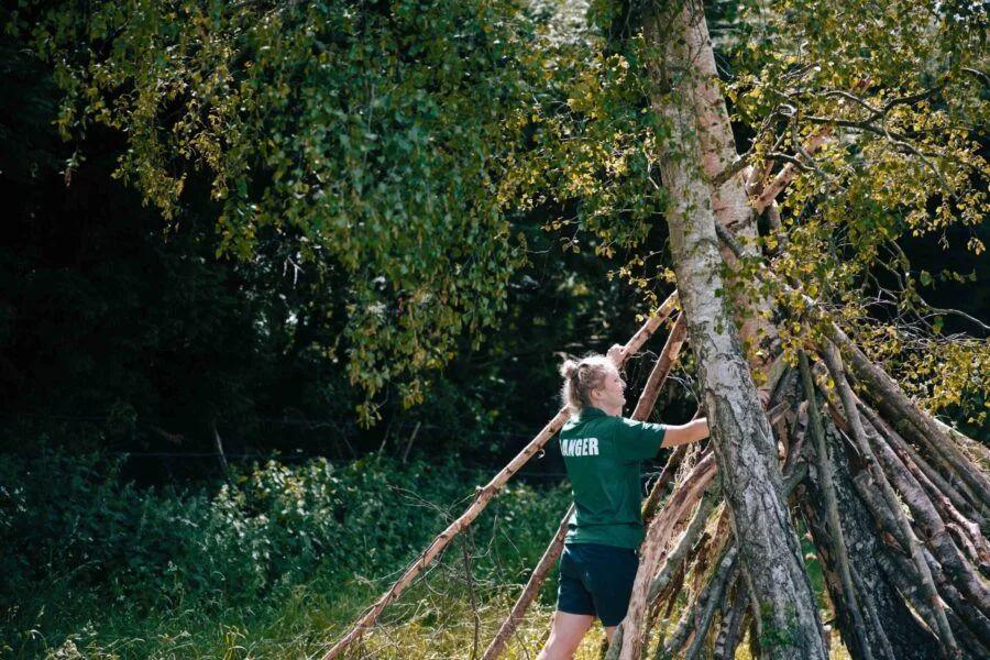 ranger activities den building at Green Hill Farm Holiday Village