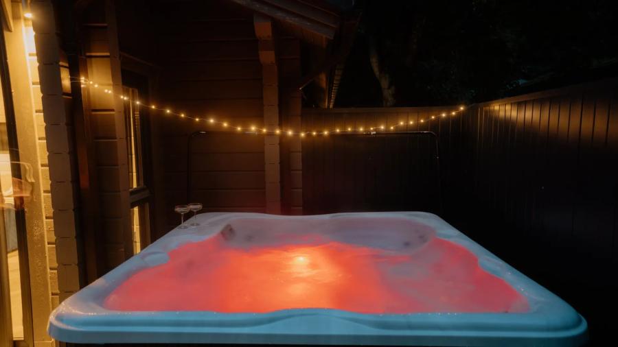 hot tub lodge holidays at Aysgarth Holiday Resort in the Yorkshire Dales