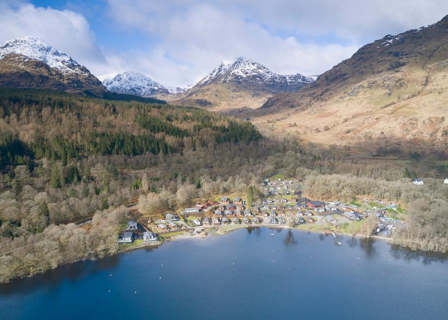 loch lomond holiday park in Inveruglas