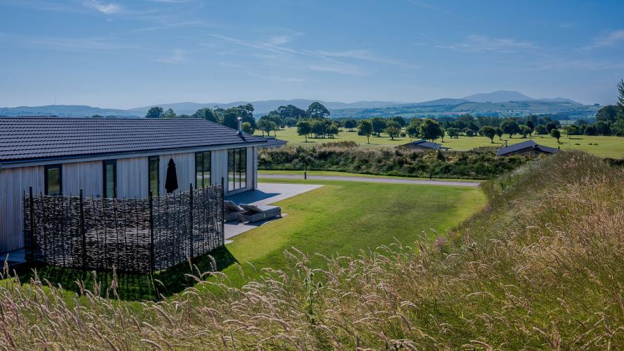 lodges in the Cumbria countryside at North Lakes Lodges