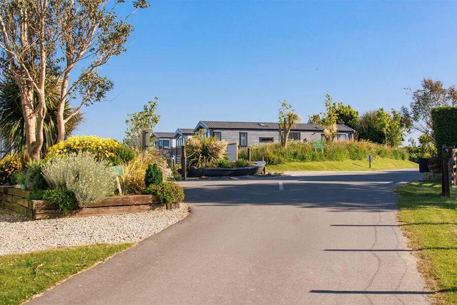 luxury caravan holidays near Padstow at Padstow Holiday Village in Cornwall