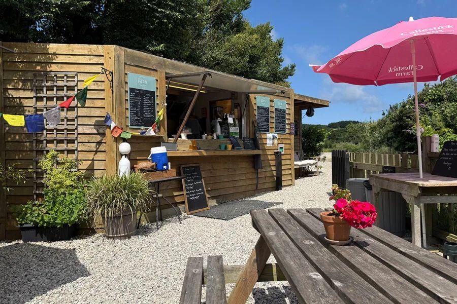 the snack shack at Sun Haven Holiday Park