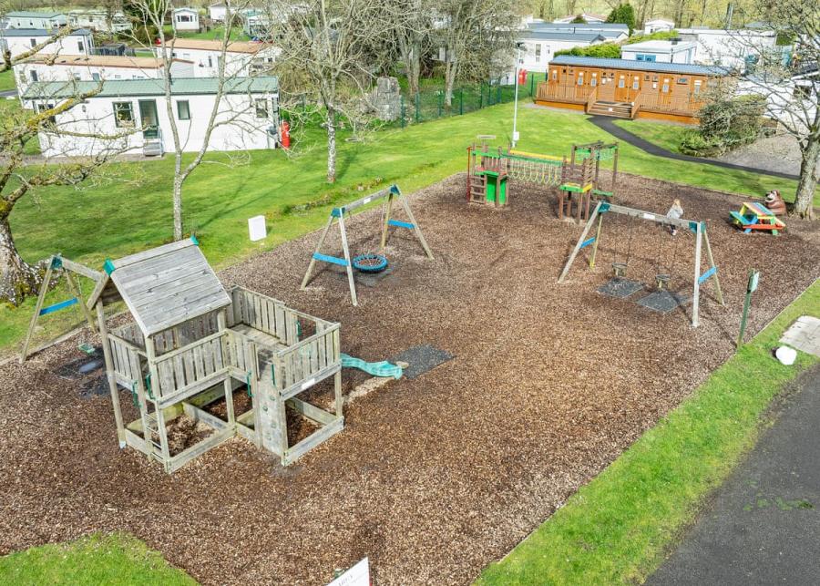 play park at campsie glen holiday park near fintry 