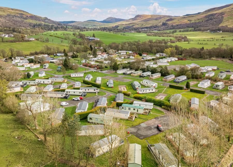 campsie glen holiday park near fintry 