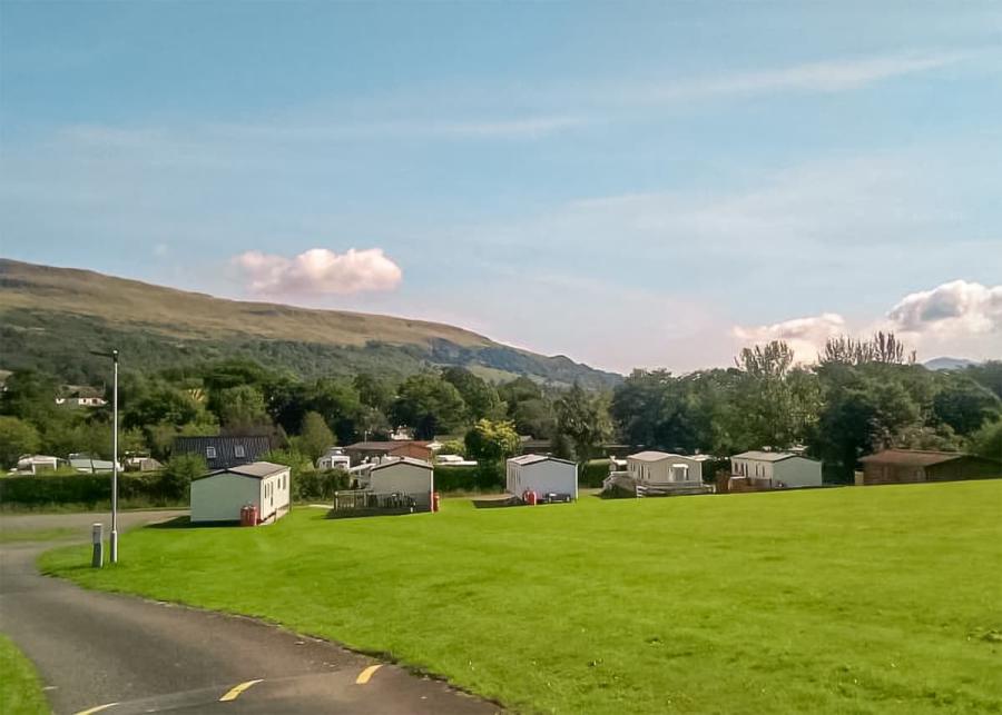 caravan and lodge holidays at campsie glen holiday park near fintry 