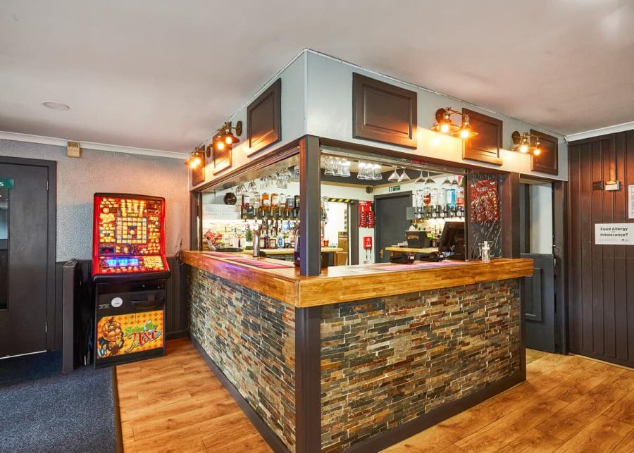 bar at campsie glen holiday park near fintry 