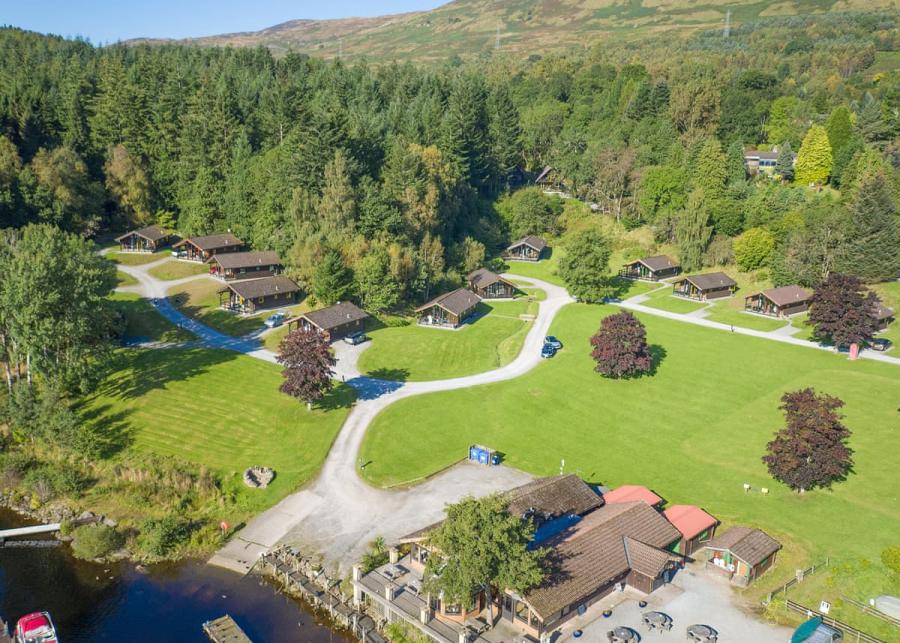 loch tay highland lodge park near killin