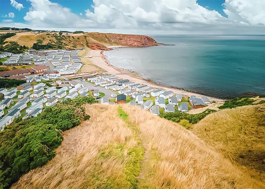 pease bay holiday park on the the berwickshire coast