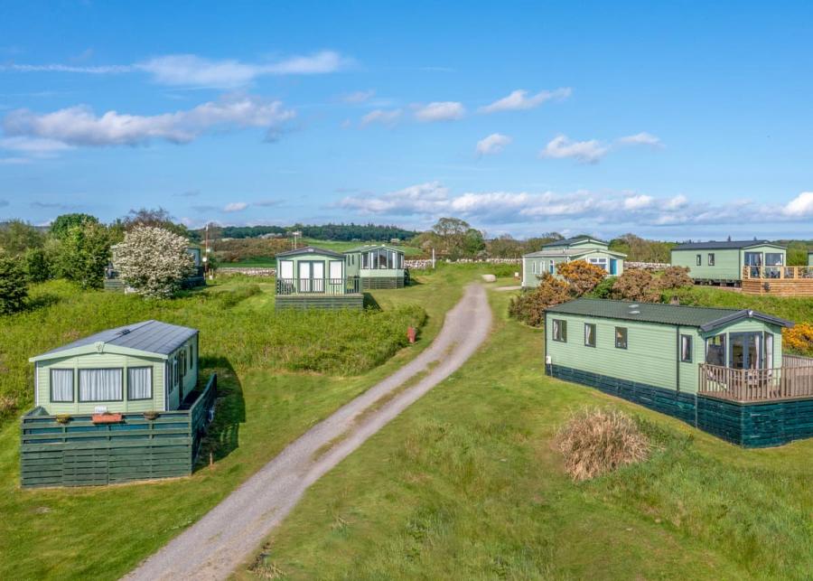 caravan holidays at sandgreen holiday park in gatehouse of fleet