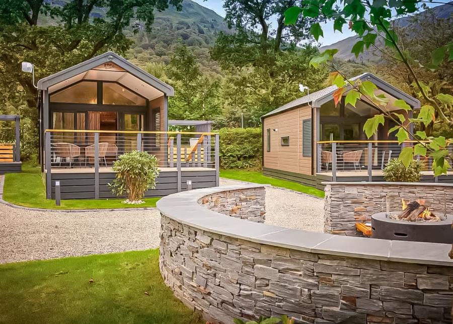 forest pod holidays at stratheck holiday park in argyll 