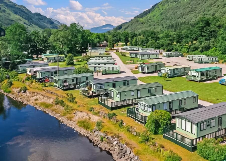 stratheck holiday park in argyll 