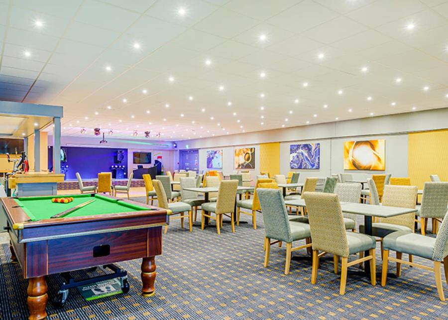 pool table at viewfield manor holiday park in ayrshire