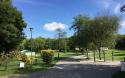 camping and touring caravan area at Hedley Wood Holiday Park in Devon